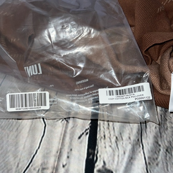 LUNYA Cozy cotton silk pullover humble brown - Picture 12 of 13